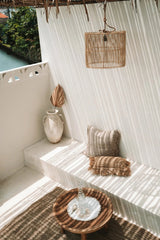 Zeegras Schelp Placemat (38×38×1) / Bazar Bizar