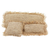 Raffia Kussenhoes (35×100) / Bazar Bizar