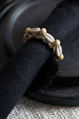 Shell Servetringen (Set van 4) / Bazar Bizar