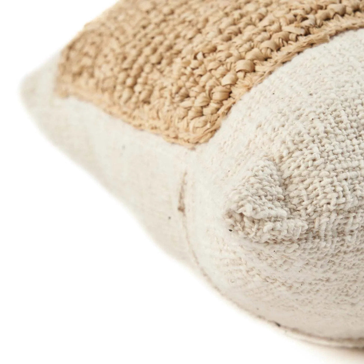 Raffia Stamp Kussenhoes (50×50) / Bazar Bizar