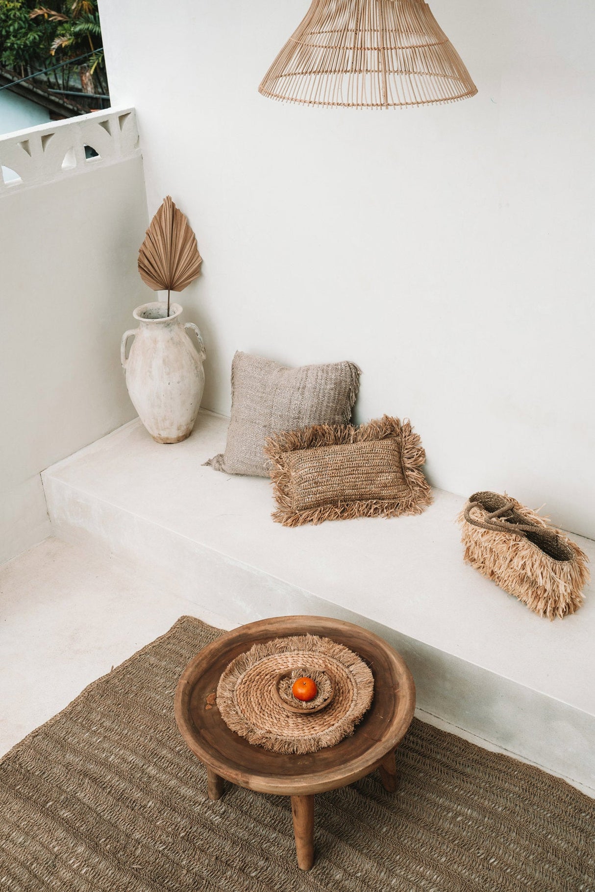 Zeegras & Raffia Placemat (45×45×1) / Bazar Bizar