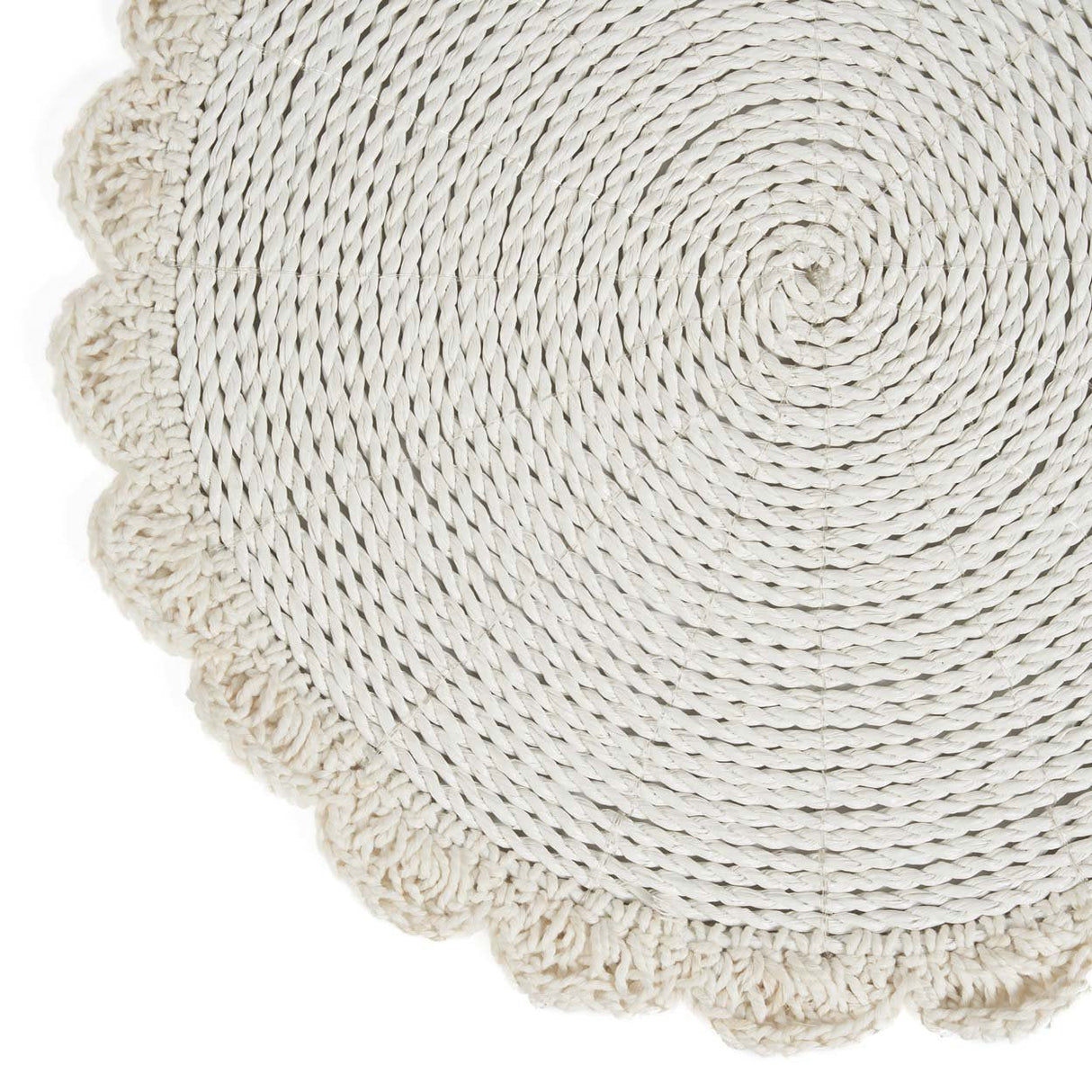 Macramé Marriage Placemat (40×40×1) / Bazar Bizar