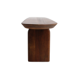 Bullnose Eetkamerbank 220 cm / Raw Materials