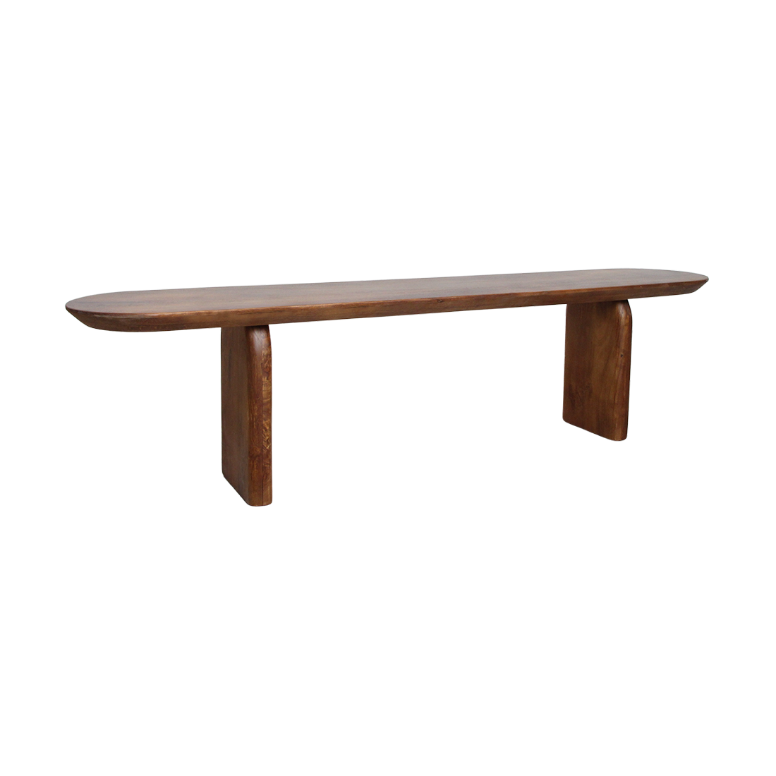 Bullnose Eetkamerbank 220 cm / Raw Materials