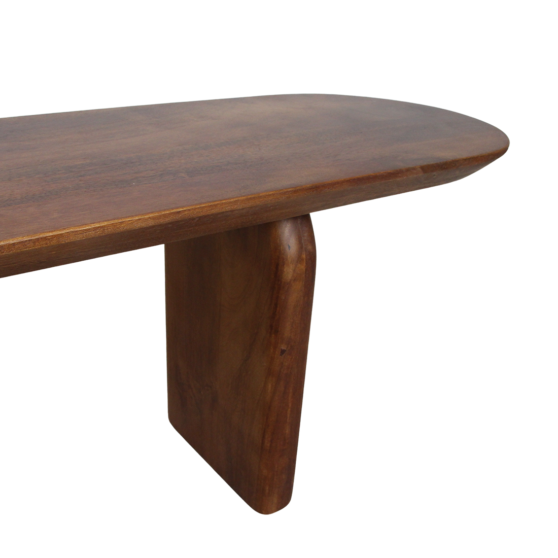 Bullnose Eetkamerbank 220 cm / Raw Materials