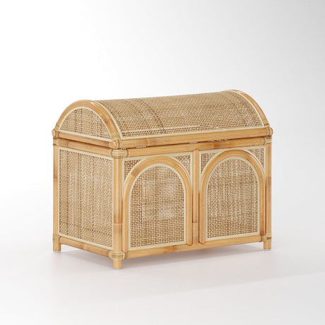 Rattan Opbergkist – Boho Chic Natural / Mojo Boutique