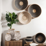 Wooden Decor Vaas – Small / Mojo Boutique