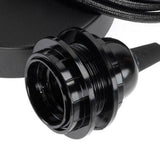 Plafondfitting Black 1-Fitting / Bazar Bizar