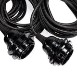 Plafondfitting Black 3-Fitting / Bazar Bizar