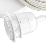 Plafondfitting White Single 1-Fitting / Bazar Bizar