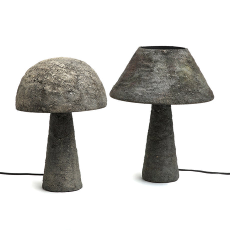 Concrete Mushroom Tafellamp / Bazar Bizar