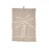 Linen Palm Tree Keukendoek (50×70) / Bazar Bizar