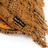 Oh My Gee Kussenhoes Cinnamon Zwart (35×100) / Bazar Bizar