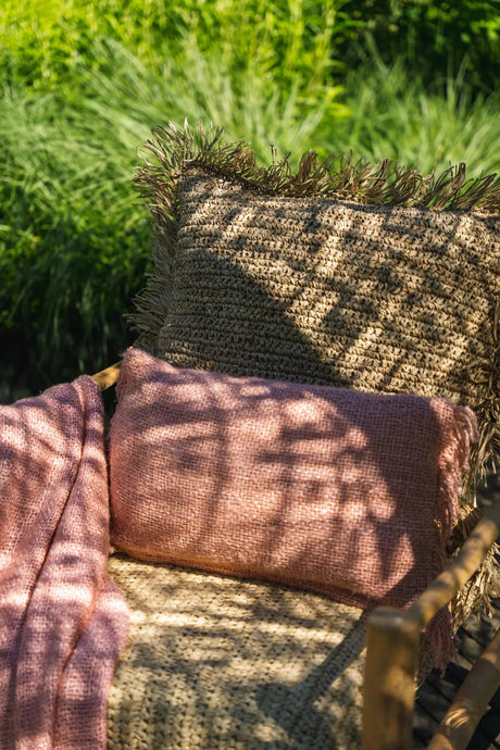 Oh My Gee Kussenhoes Salmon Pink  (30×50) / Bazar Bizar