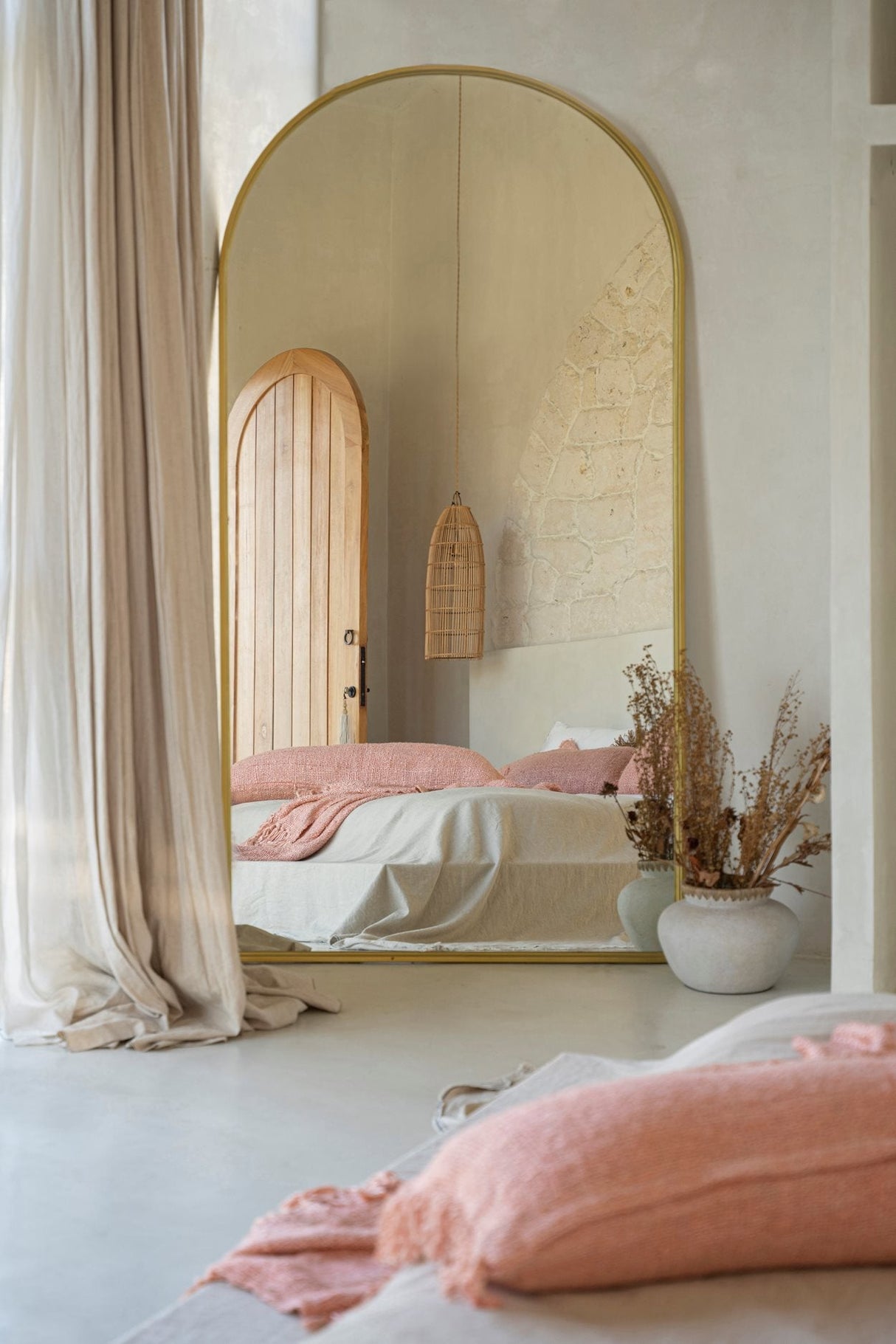 Oh My Gee Kussenhoes Salmon Pink (35×100) / Bazar Bizar