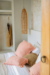 Oh My Gee Kussenhoes Salmon Pink (60×60) / Bazar Bizar