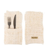 Oh My Gee Bestekhouder Cream (Set van 4) / Bazar Bizar