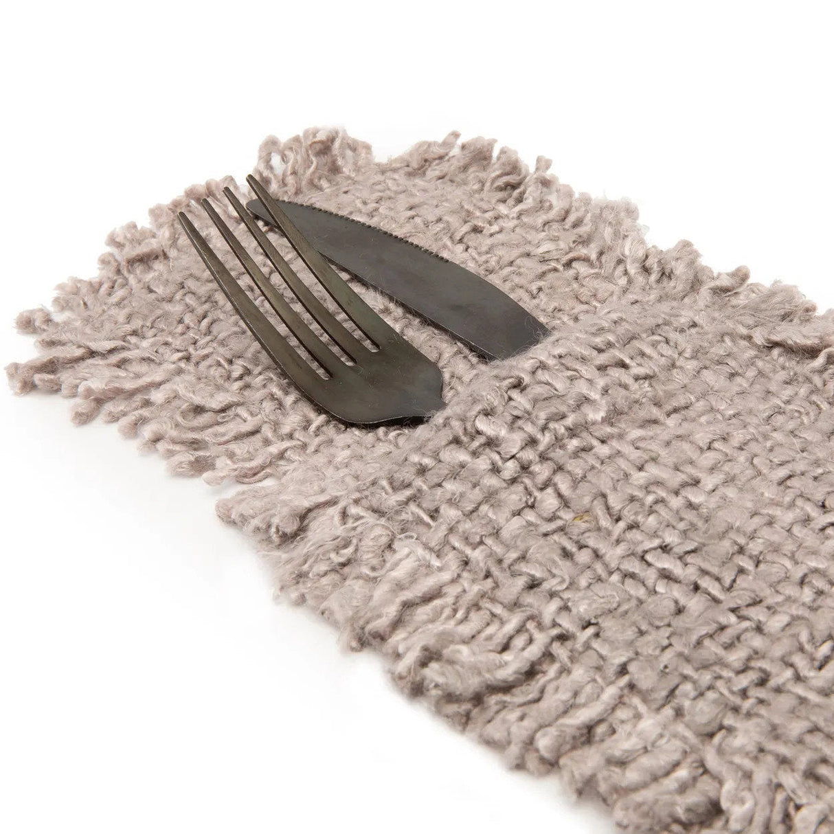 Oh My Gee Bestekhouder Pearl Grey (Set van 4) / Bazar Bizar