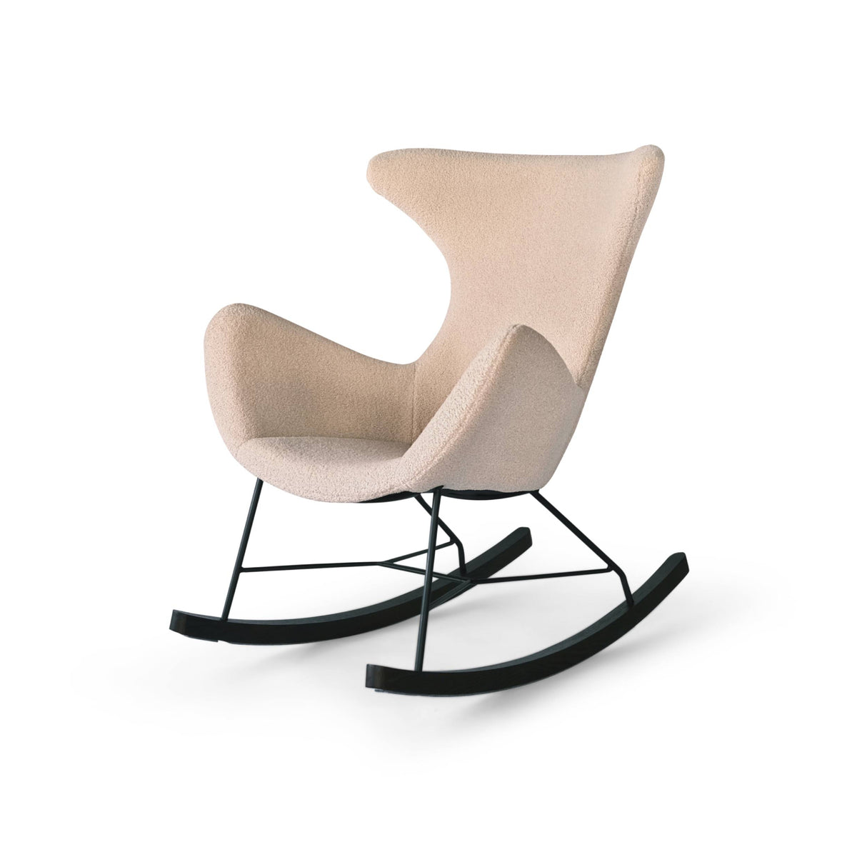 Gaia Schommelstoel Beige schaap / Njordec