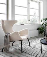 Gaia Fauteuil Wit schaap / Njordec