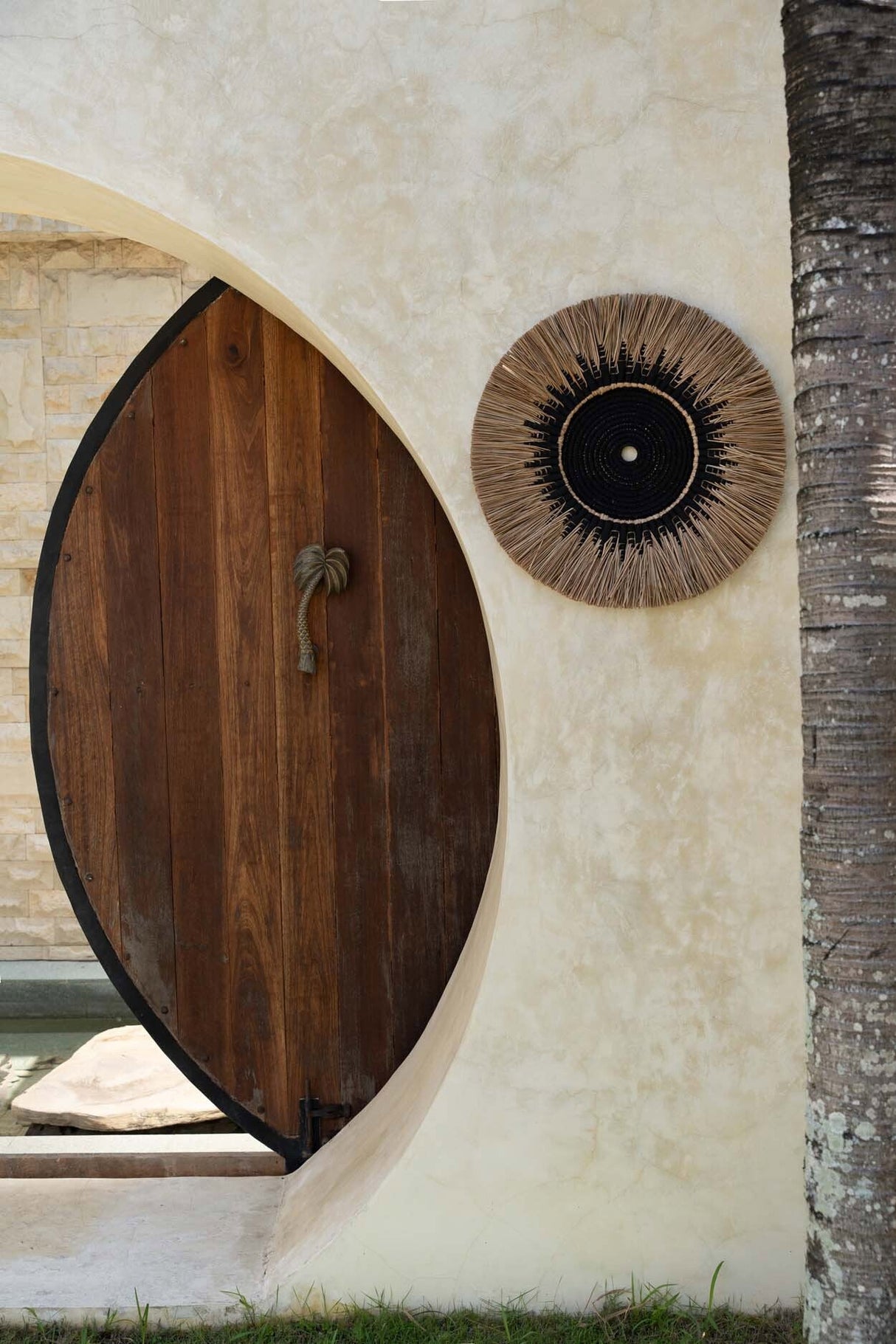 Raffia Macramé Wanddecoratie / Bazar Bizar