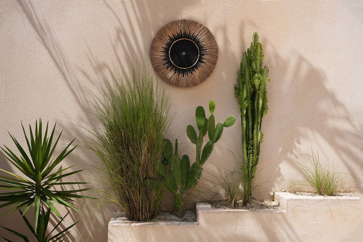 Raffia Macramé Wanddecoratie / Bazar Bizar