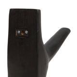 Haak Teakhout Zwart / Bazar Bizar