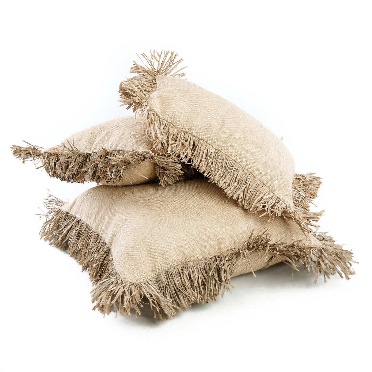 Jute Bonita Kussenhoes Naturel (40×40) / Bazar Bizar