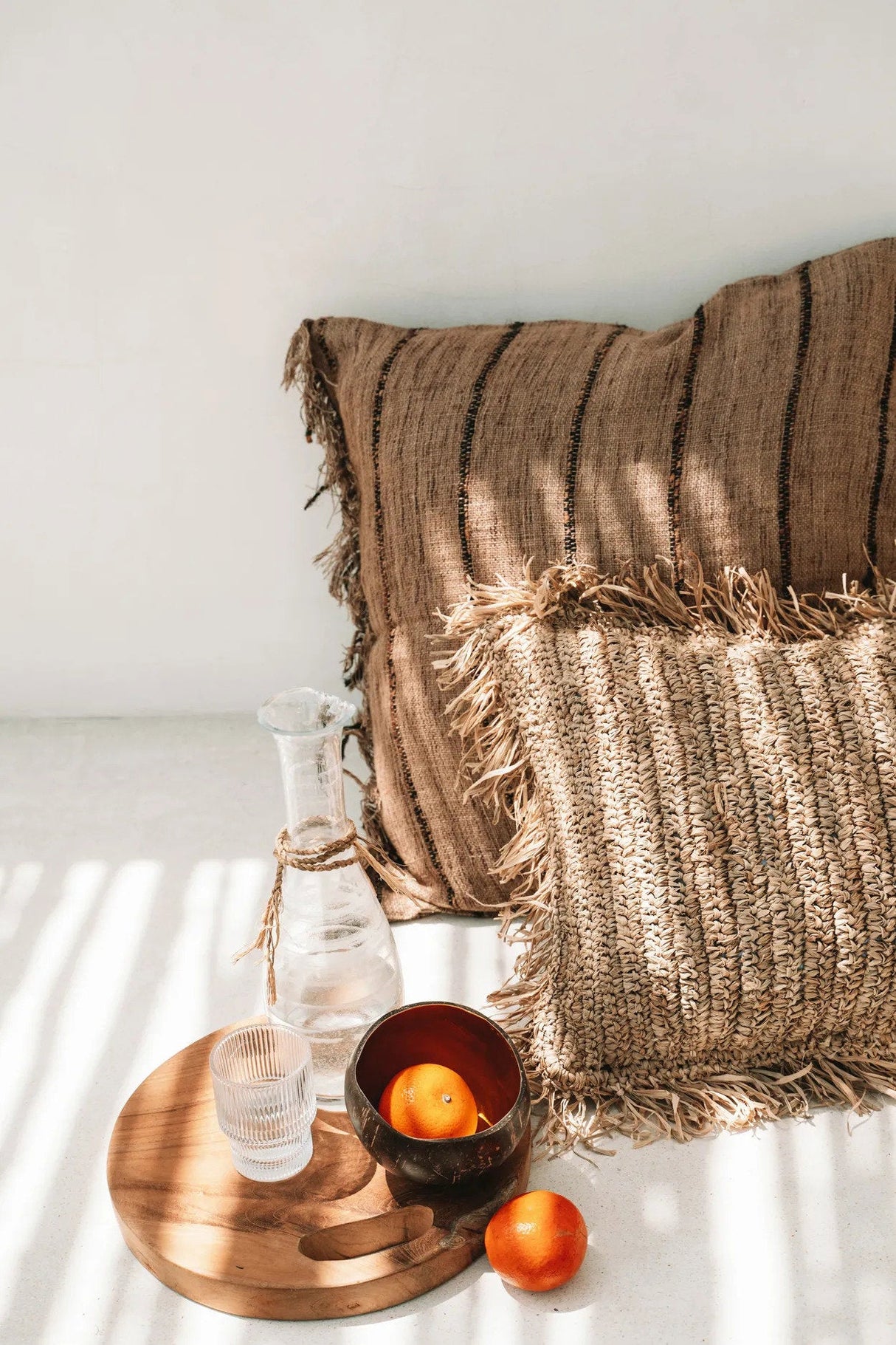 Teakwortel Dienblad (S) / Bazar Bizar