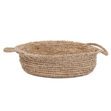 Raffia Mand/Dienblad (L) / Bazar Bizar