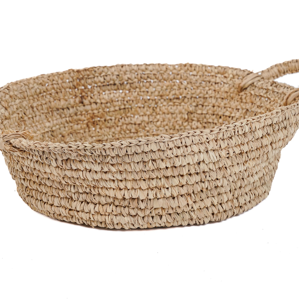 Raffia Mand/Dienblad (M) / Bazar Bizar