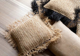 Jute Kussenhoes (30×60) / Bazar Bizar