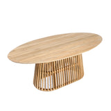 Eettafel Lonjong 220 cm / Bazar Bizar