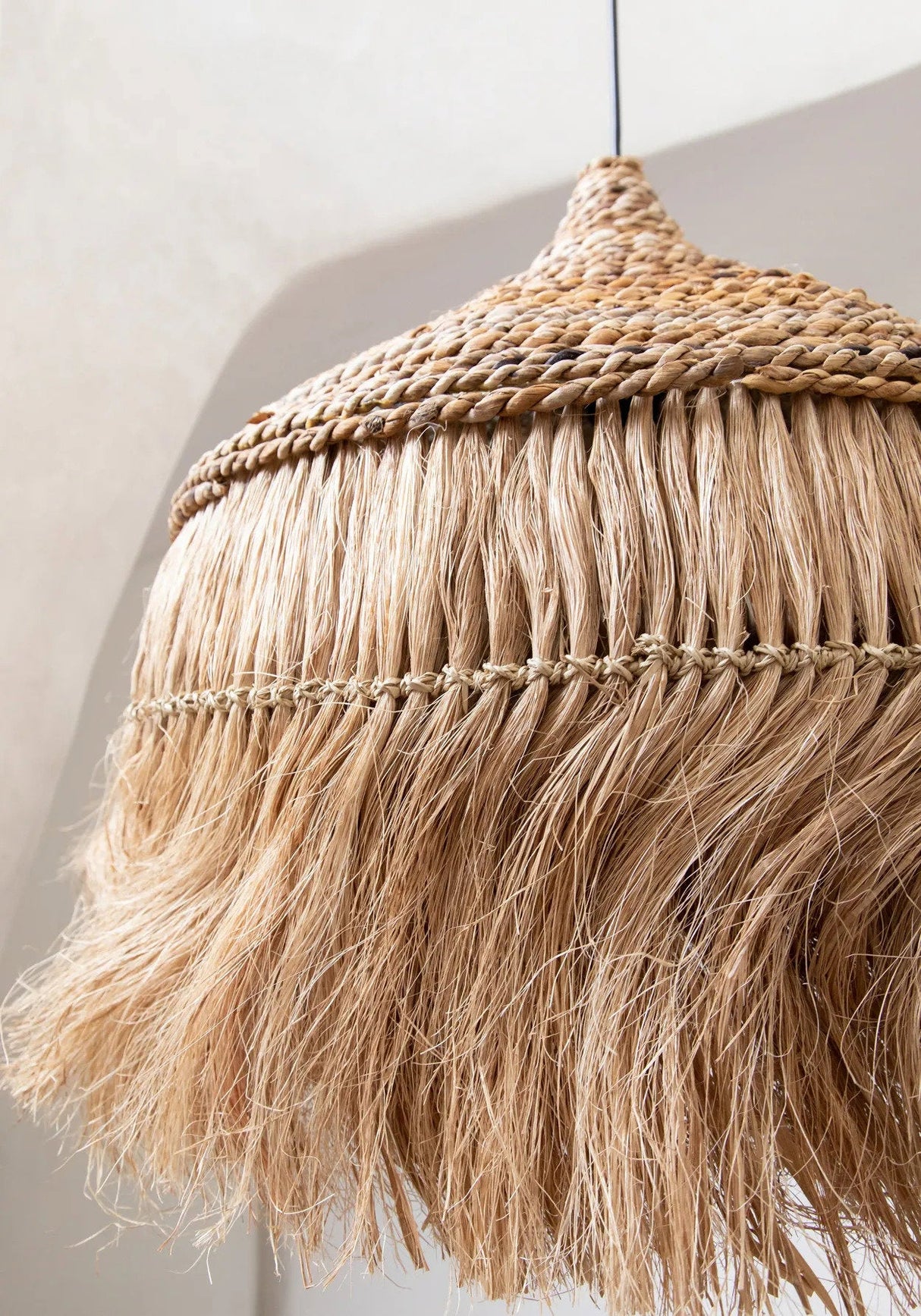 Abaca Hoola Hanglamp L / Bazar Bizar