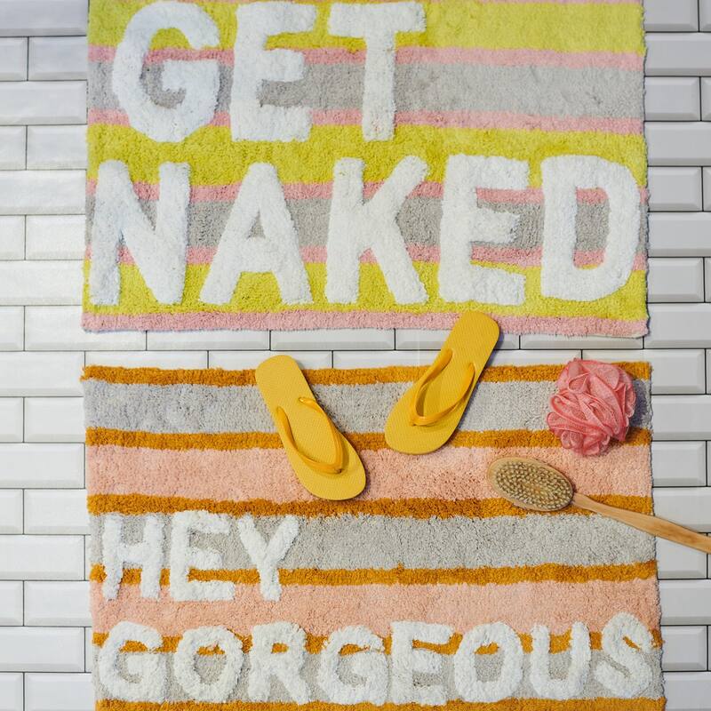 Badmat Get Naked Multi (50x80x2cm) - KERSTEN