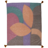 Plaid Abstract Katoen Multi 125x150cm – KERSTEN