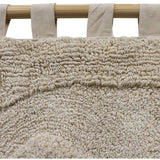 Wandplaat Onregelmatig Katoen Ivoor (77x2x180cm) Ruby Pulse Collection - KERSTEN