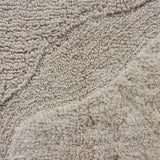 Wandplaat Onregelmatig Katoen Ivoor (77x2x180cm) Ruby Pulse Collection - KERSTEN