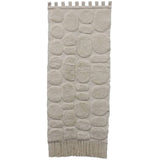 Wandplaat Onregelmatige Blokken Katoen Ivoor (77x2x180cm) Ruby Pulse Collection - KERSTEN