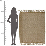 Plaid Katoen 125x150cm - Casa Corazon Collection - KERSTEN