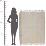 Plaid Katoen 125x150cm - Casa Corazon Collection - KERSTEN
