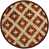 Placemat Bamboe Bruin (35x35x0.5cm) Southern Roots Collection - KERSTEN