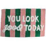 Badmat You Look Good Katoen Multi (50x80cm) - KERSTEN
