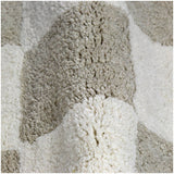 Badmat Blokken Katoen Taupe (50x80cm) - KERSTEN