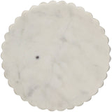 Zeepbakje Marmer Wit (12,8x12,8x2,5cm) - KERSTEN