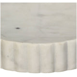 Zeepbakje Marmer Wit (12,8x12,8x2,5cm) - KERSTEN