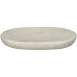 Zeepbakje Marmer Wit/Zwart (14x9x1.5cm) - KERSTEN