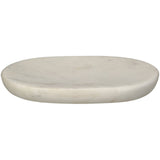 Zeepbakje Marmer Wit/Zwart (14x9x1.5cm) - KERSTEN