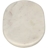 Zeepbakje Marmer Wit/Zwart (14x9x1.5cm) - KERSTEN