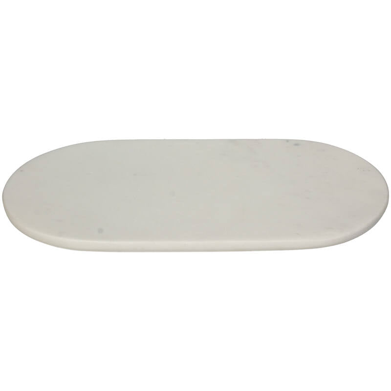 Dienblad Marmer - Wit/Zwart (29,5x15x1,5 cm) - KERSTEN